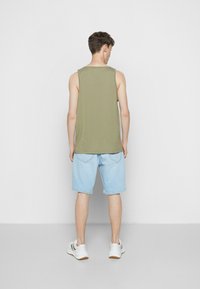 Nudie Jeans RELAXED TANK UNISEX - Top - faded green