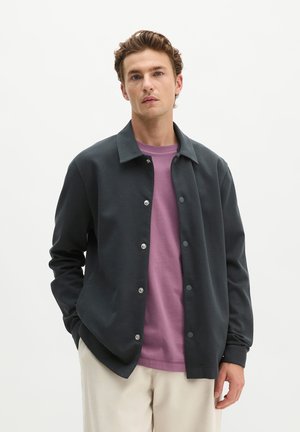 Marc O'Polo, Sweater met rits - peppercorn grey
