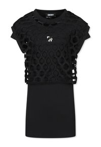 DKNY - Robe pull - black Image miniature 1