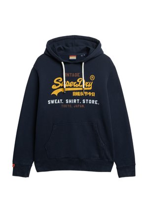 Superdry VINTAGE LOGO CALI - Hoodie - eclipse navy