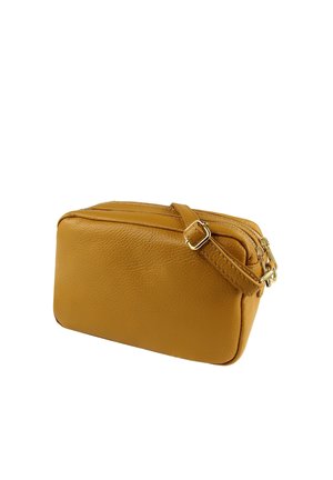 DrachenLeder Umhängetasche - gelb