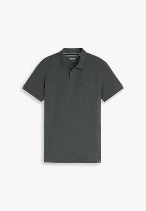 TOM TAILOR, TOM TAILOR POLOSHIRTS PIQUÉ POLOSHIRT MIT LOGO-STICKEREI - Polo - darkest olive