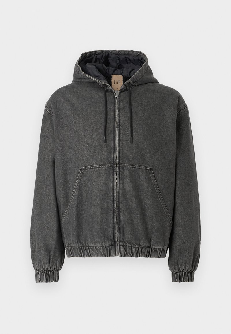 GAP Veste matelassée pour homme à poids moyen, Noir GAP Veste matelassée pour homme à poids moyen, Noir