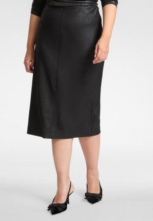 IN MILANO SPALMATO - Kokerrok - nero