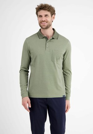 LANGARM REGULAR FIT - Poloshirts - nordic olive