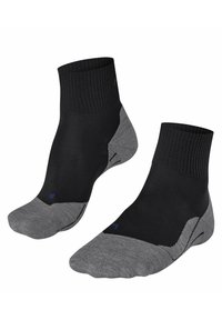 FALKE TK5 COOL SHORT TREKKING LIGHT CUSHIONING - Calze sportive - black-mix