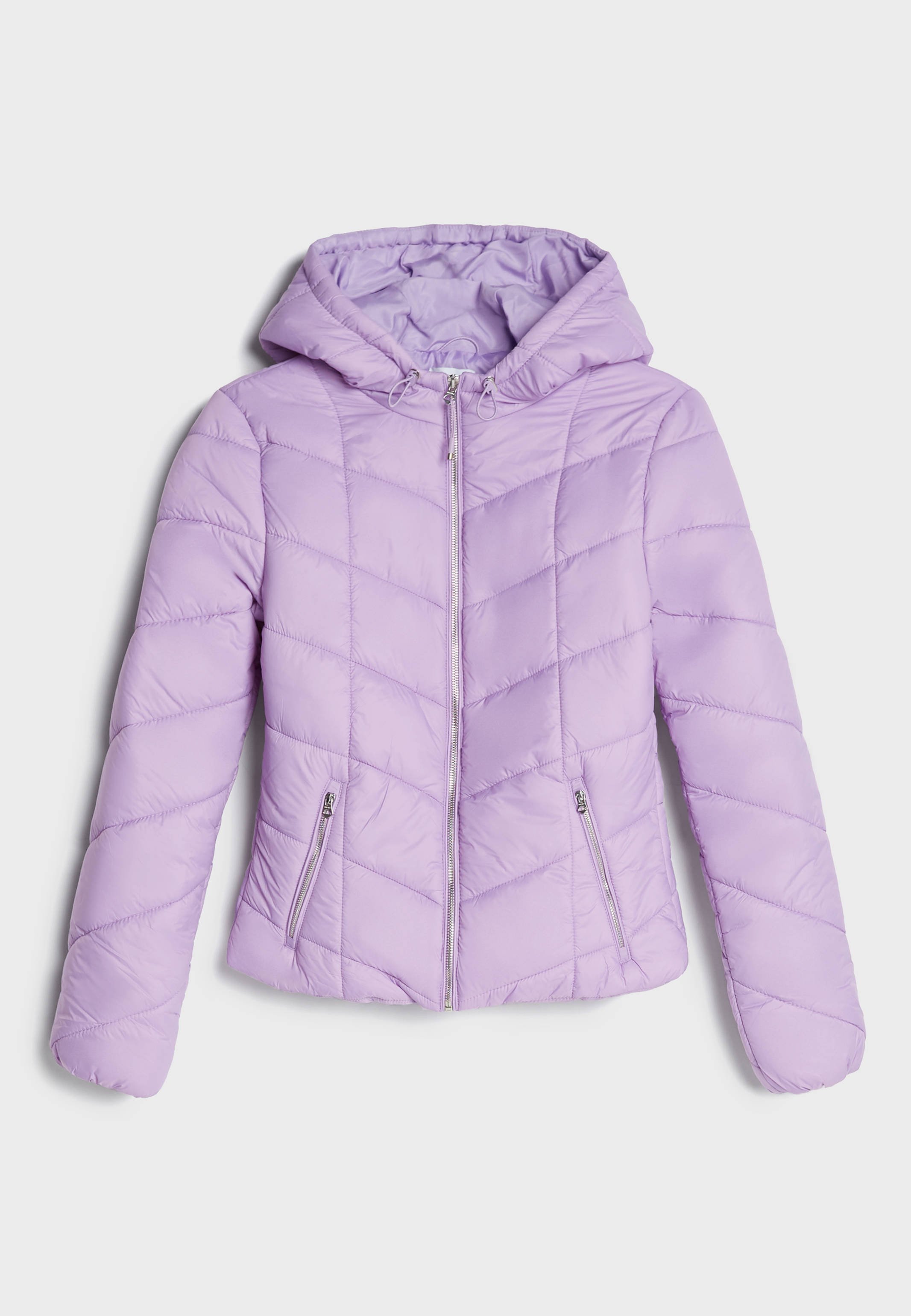 Winterjas mauve Winterjas mauve