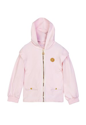 Zip-up sweatshirt - barely pink