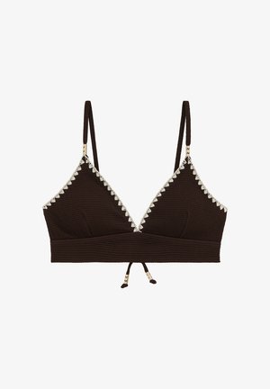 WE Fashion Zgornji del kopalk - dark brown