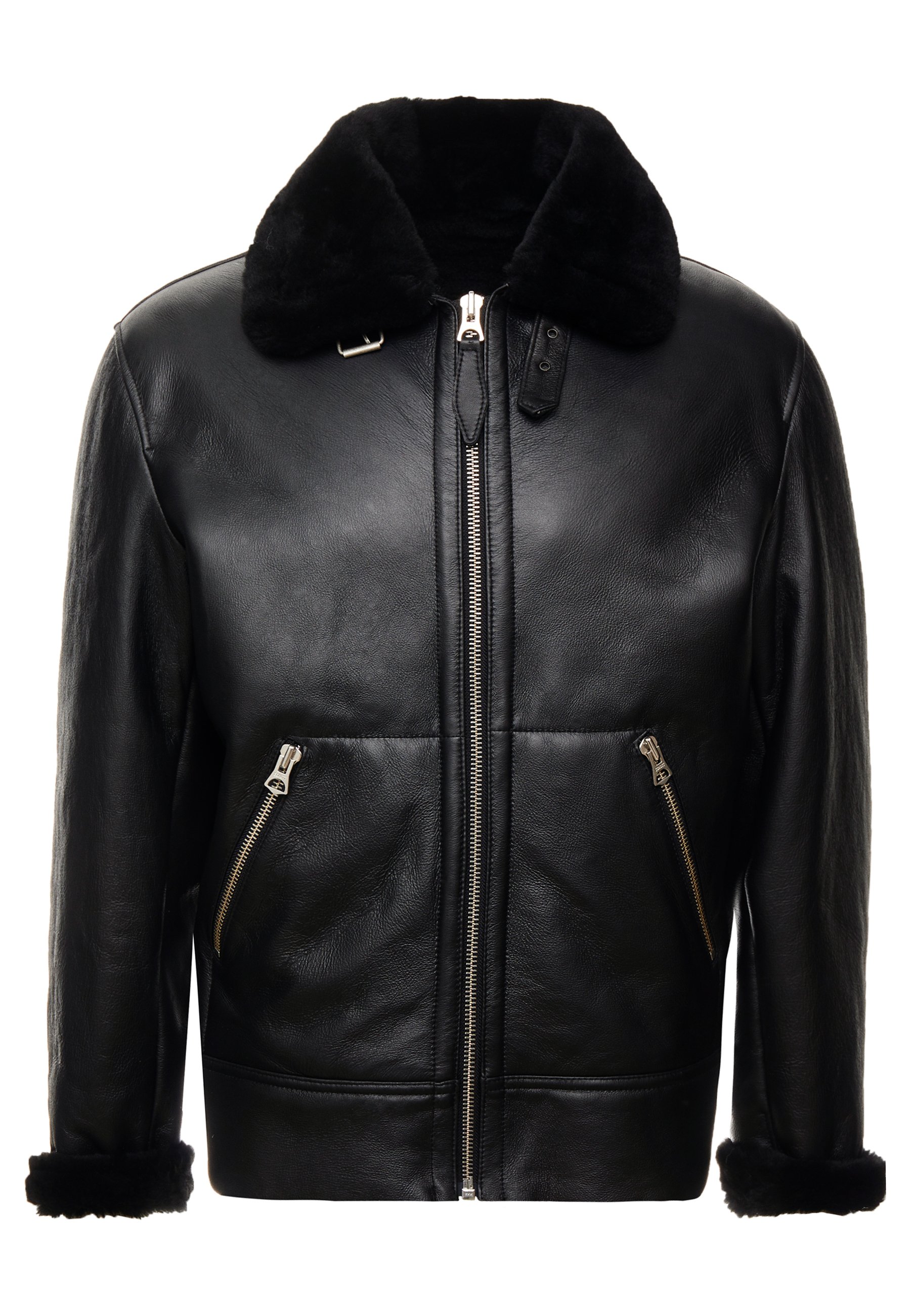 Schott Skinnjacka black Zalando.se Schott Skinnjacka black Zalando.se