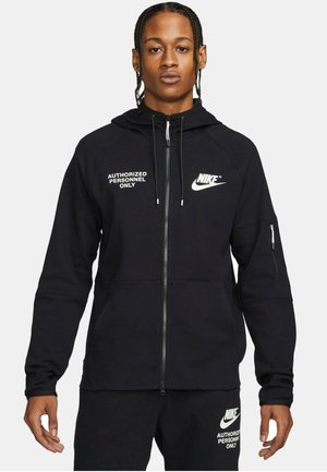 Nike Sportswear TECH AUTHORISED  - Sweat zippé - black black white white