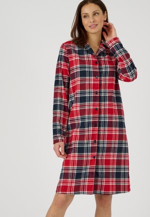 Nachtjapon - rouge carreaux