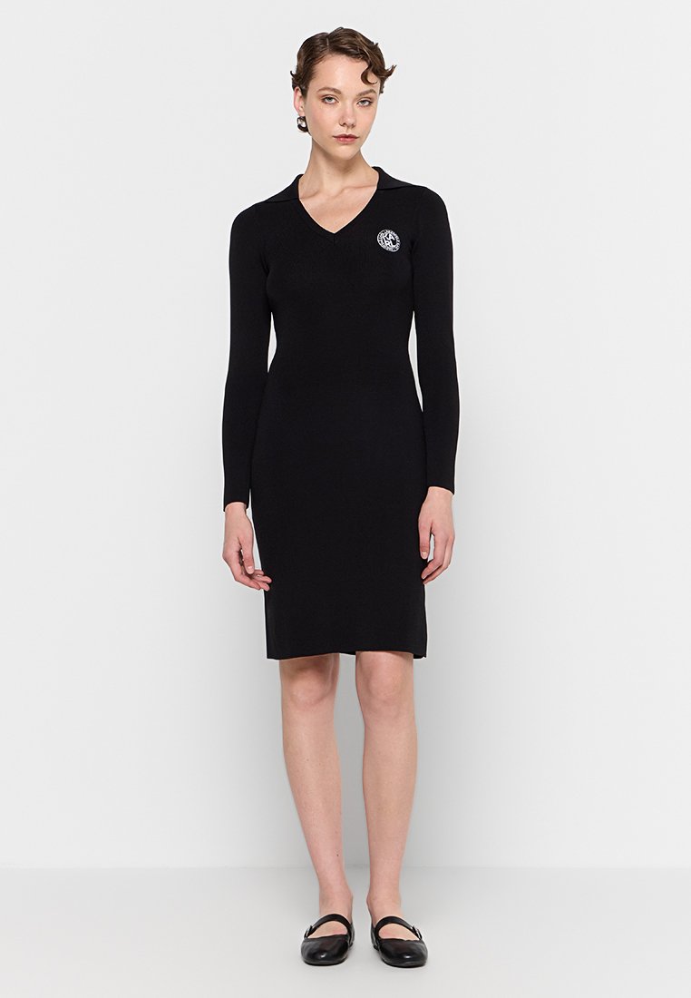 Karl Lagerfeld Gebreide jurk zwart