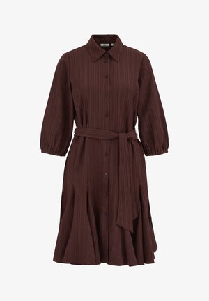 WE Fashion, Robe chemise - cinnamon brown