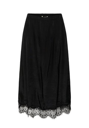 Cream, CRTRINITI SKIRT - Maksiseelik - pitch black