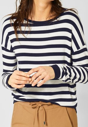 Langærmet T-shirt - dark blue