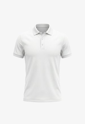 Local Fanatic, POLO - POLOSHIRTS KORTE MOUW - POLO SHIRT - A150-23 - Poloshirt - wit