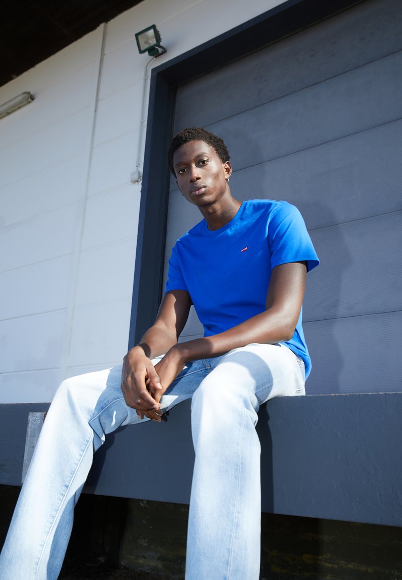 Levi's® ORIGINAL HOUSEMARK TEE - T-shirt básica - surf blue