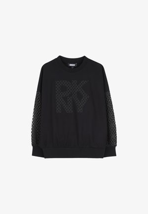 DKNY, SWEAT - Felpa - black