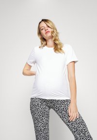 MAMALICIOUS MLEVA - Camiseta básica - optical snow