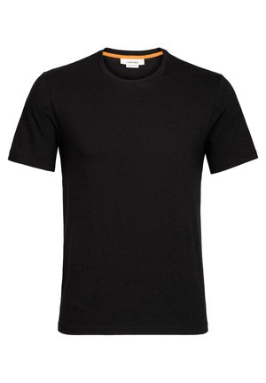 Icebreaker NATURAL CENTRAL - Sport T-Shirt - BLACK