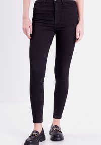 Cache Cache MIT HOHER TAILLE - Jeans Skinny Fit - denim noir