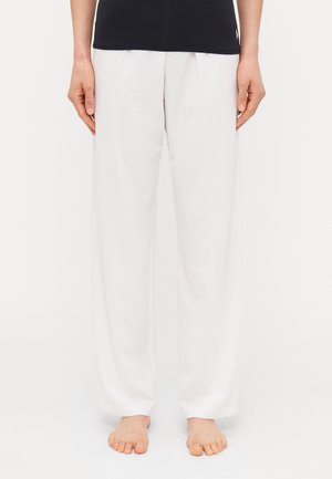 Polo Ralph Lauren ESSENTIALS SLEEP PANTS - Pyjama bottoms - white cloud