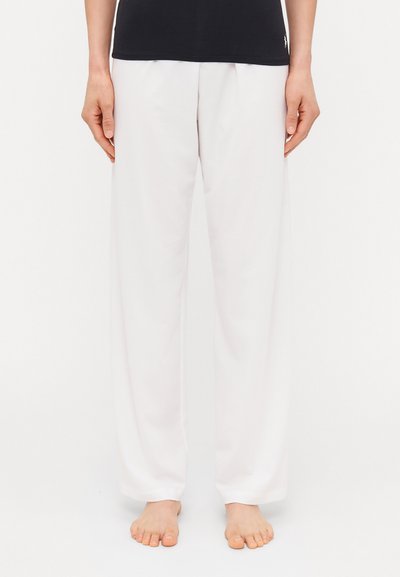 Polo Ralph Lauren ESSENTIALS SLEEP PANTS - Bas de pyjama - white cloud