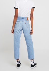 Levi's® Vaqueros rectos - destroyed denim