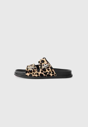 T LOCK  - Sandals - trench/perfect black