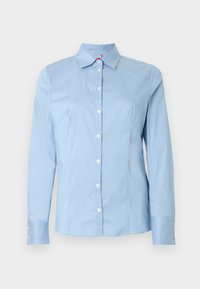 THE FITTED SHIRT - Bluza z gumbi - light/pastel blue