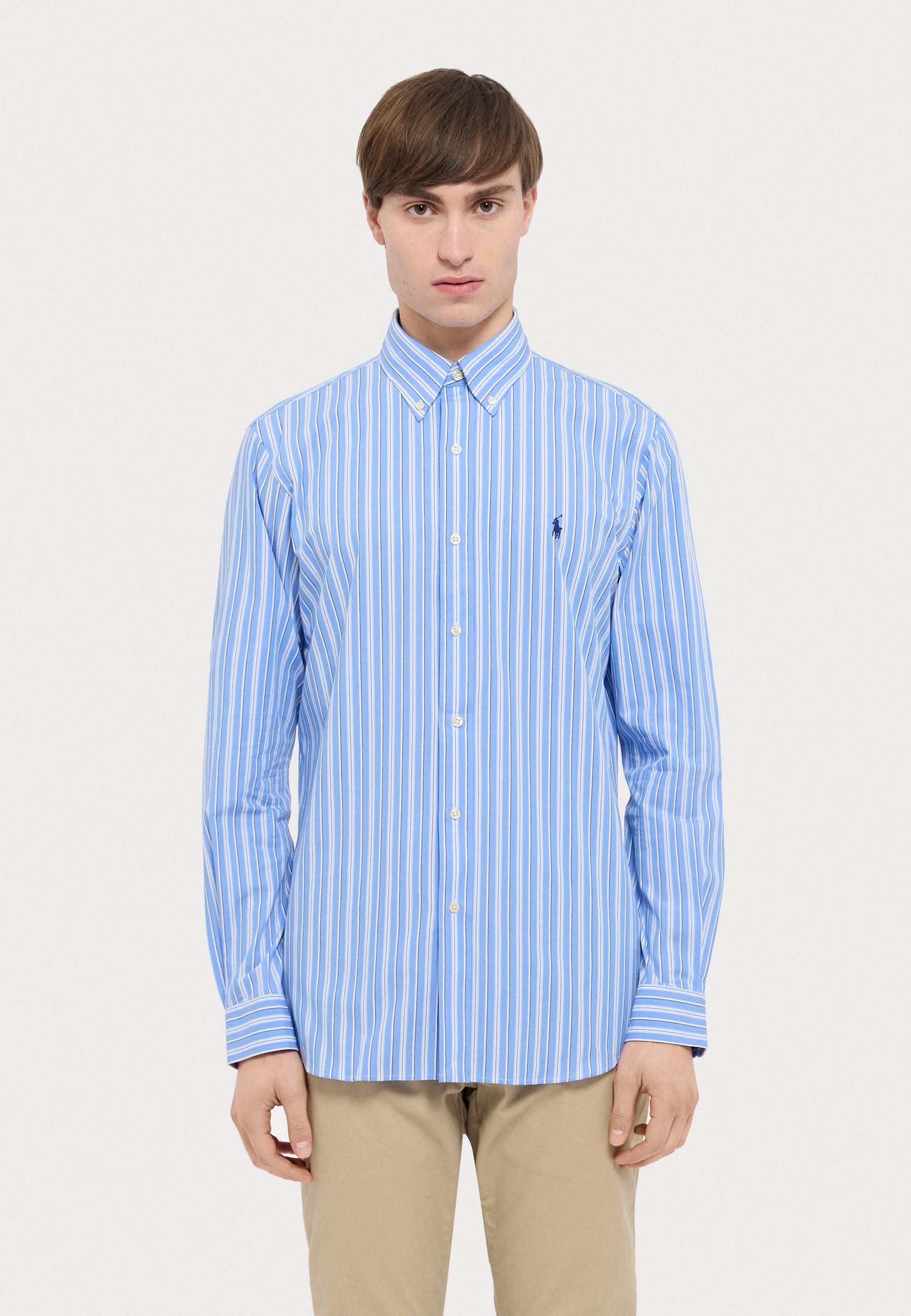 Polo Ralph Lauren LONG SLEEVE SPORT - Shirt - blue multi