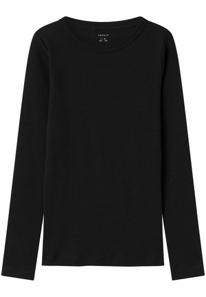 NKFNAKAL LS NOOS - Maglietta a manica lunga - black
