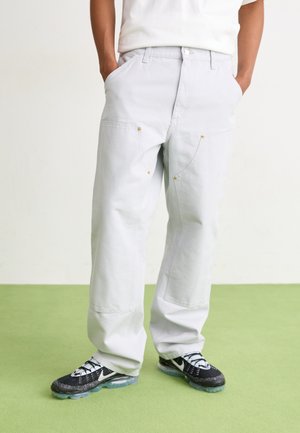 Carhartt WIP DOUBLE KNEE PANT - Trousers - basalt