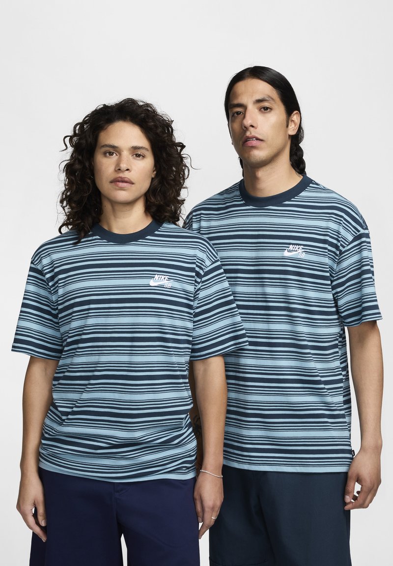 Nike SB TEE - Pamata T-krekls - denim turq