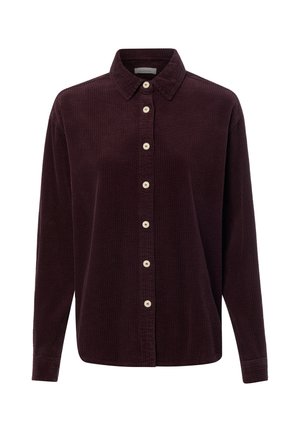 American Vintage, AMERICAN VINTAGE CORDBLUSE PADOW - Overhemdblouse - aubergine