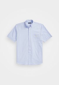 SHORT SLEEVE SPORT SHIRT - Vapaa-ajan kauluspaita - blue/white