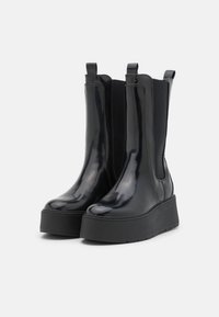 Even&Odd Botas de plataforma -  black