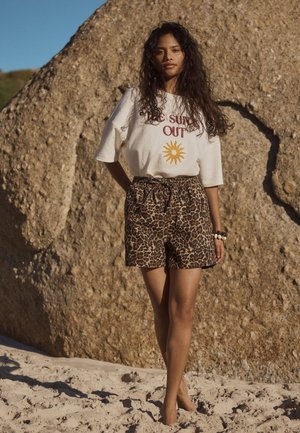 Next, REGULAR FIT - PULL ON SHORTS  . - Short en jean - animal