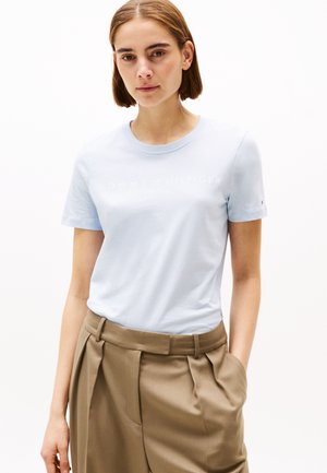 REGULAR FIT - Print T-shirt - breezy blue