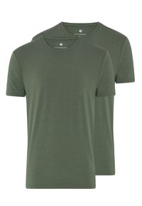 Unselected, mottled green