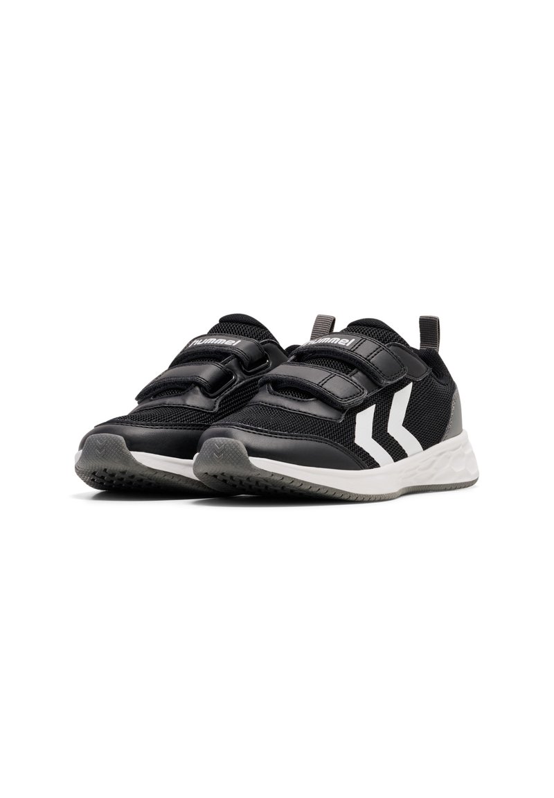 Scarpe Hummel Derby Court SN Jr – Unisex Bambini, Traspiranti Con Velcro E Lacci Elastici - 2