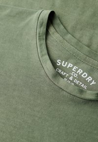 Superdry & Co ESSENTIAL - T-shirts basic - washed jewel green