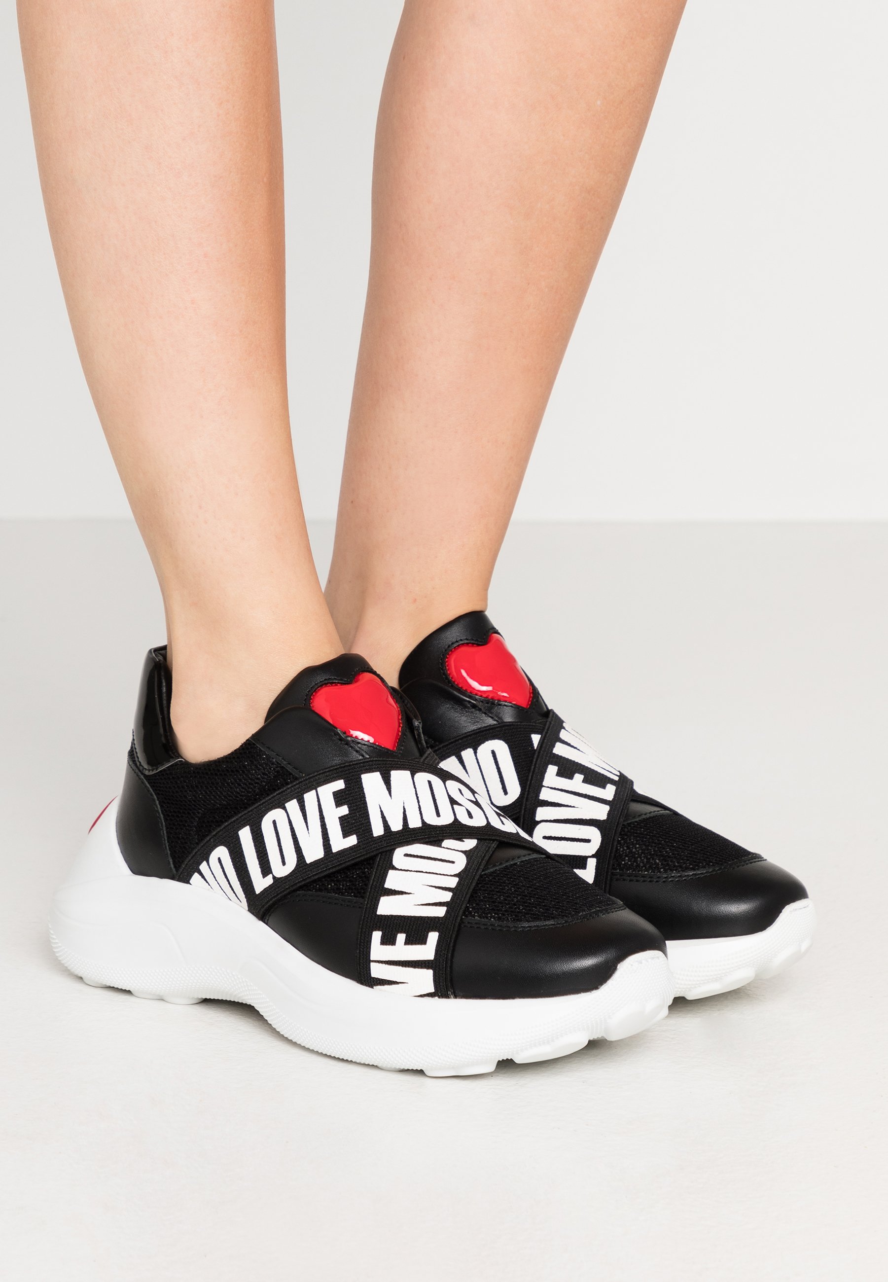 moschino slip on shoes