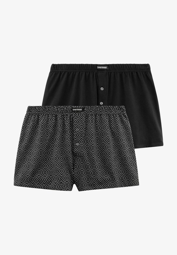 2PACK - Trunks - bedruckt schwarz3