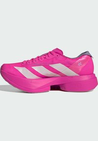 adidas Performance ADIZERO ADIOS PRO 4 - Scarpe da corsa su strada - shock pink metalic aurora plum