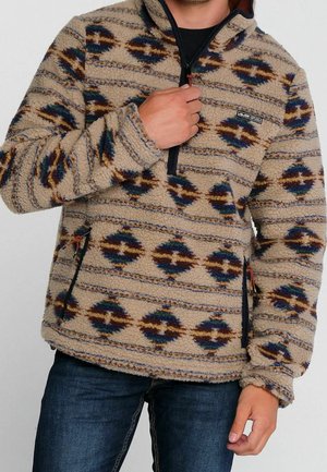 Fleece trui - multi-coloured