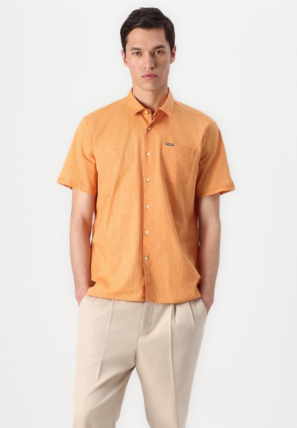 SLUB REGULAR SHORT SLEEVE SUMMER SHIRT - Shirt - sunset haze2