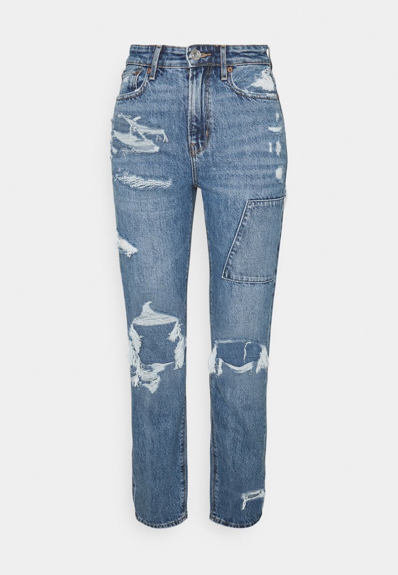 AMERICAN EAGLE Relaxed fit jeans destroyed denim