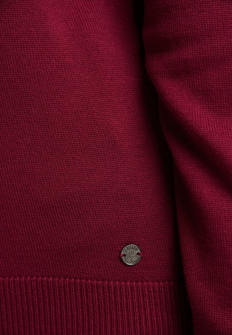 Damen Strickjacken | Mustang Strickpullover rot/dunkelrot - QK14419 Damen Strickjacken | Mustang Strickpullover rot/dunkelrot - QK14419